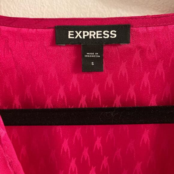 Express Hot Barbie Pink Mini Dress - Size S - Picture 3 of 4